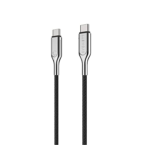 Cygnett Armoured 2.0 USB-C auf USB-C (5 A/100 W) Kabel 2 m - Schwarz