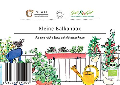 Culinaris 100 Balkonbox klein (BIO Gemüsesamen-Sets)
