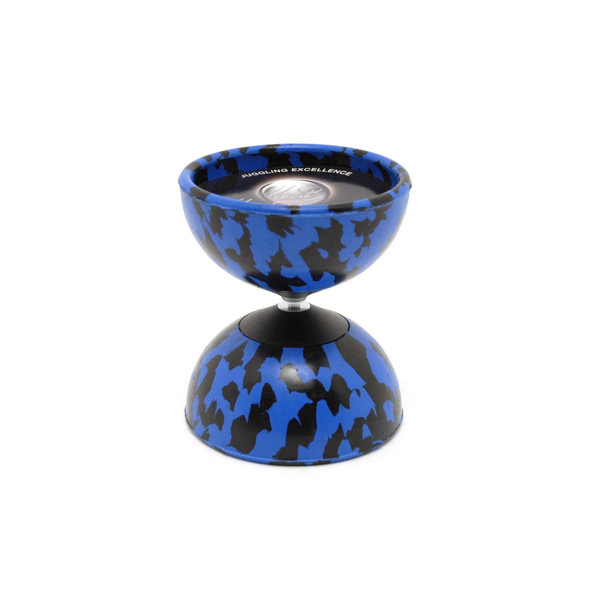 Mister Babache 3375 Diabolo Medium Harlekin, schwarz/blau, No Size