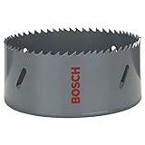 Bosch Accessories Bosch Professional 1x Lochsäge HSS Bimetall für Standardadapter (für Metall, Aluminium, rostfreiem Edelstahl, Kunststoffen und Holz, Ø 111 mm, Zubehör Bohrmaschine)