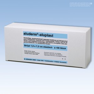 aluderm®-aluplast elastisch Strips 1,9 x 7,2 cm 100 Stück