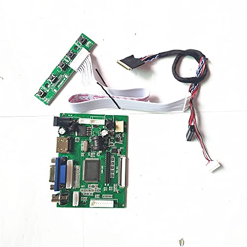 LTN156AT03-001/B01/H01/W01 HDMI-kompatibel + VGA+2AV 1366768 15,6 WLED LCD Bildschirm LVDS 40-Pin Kabel Controller Board (LTN156AT03)