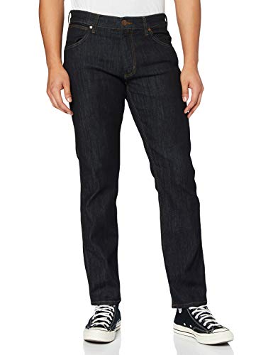 Wrangler Herren Greensboro Straight Jeans, Blau (Dark Rinse 90a), W40/L34 (Herstellergröße: 40/34)