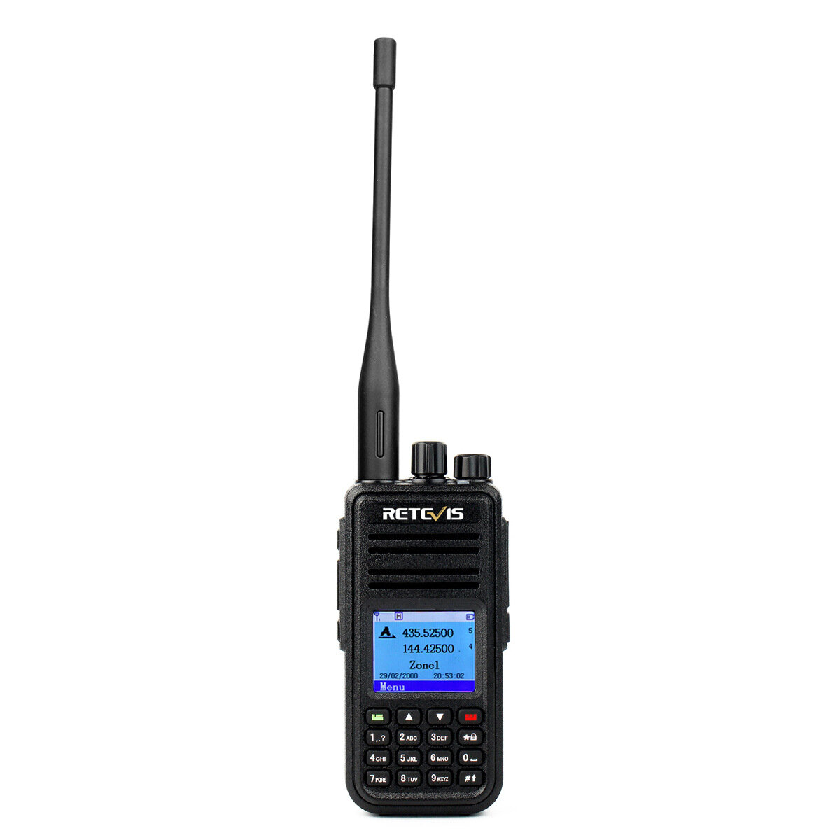 Retevis RT3S DMR Digitales Walkie-Talkie VHF UHF GPS APRS 5W Amateurfunksender Walkie-Talkies Professionelles Amateur-Fu