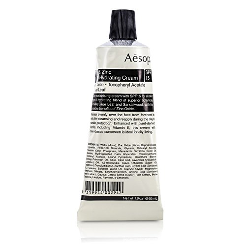 Aesop Sage & Zinc Facial Hydrating Cream SPF15 40ml