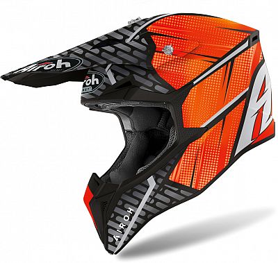 Airoh Wraap Idol Motocross Helm Orange Matt XL (61/62)