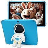 YENOCK Kinder Tablet 10.1 Zoll 64GB Kinder Tablet PC Quad Core Android 11, WLAN, Dual-Kamera, Kindersicherung, vorinstallierte Kindersoftware, Unterstützung des Google Play Store Blau