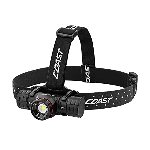 COAST® LED Kopflampe XPH34R inkl. Akku, fokussierbar