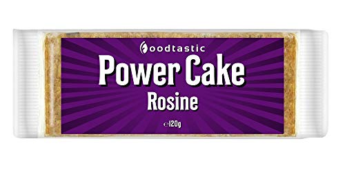 Foodtastic Power Cake Rosine (30 x 120g) | leckere, saftige Haferriegel | handgemachte Flapjack Energieriegel aus Haferflocken