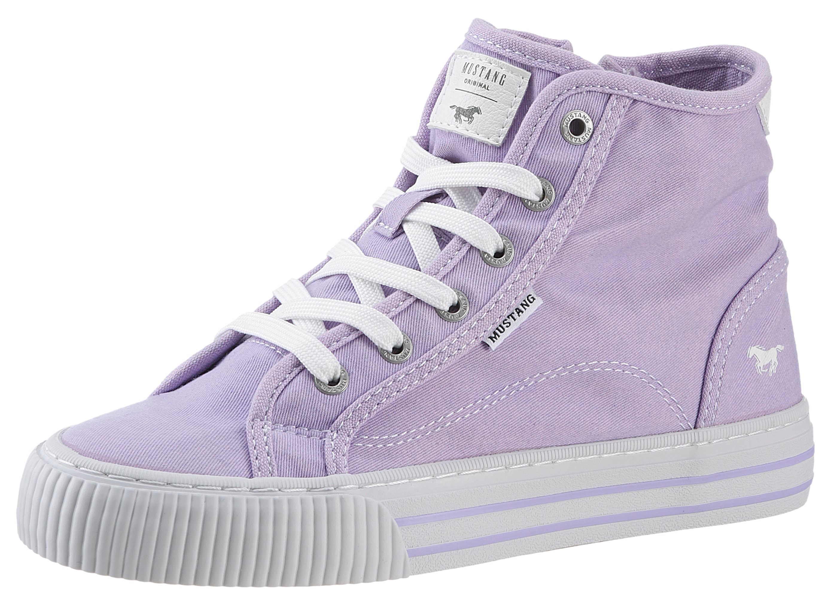 Mustang Damen 1420-506 Sneaker, Lavendel, 37 EU