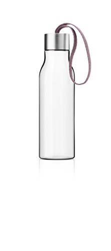 EVA SOLO 503024 Trinkflasche, Mit Trageschlaufe, 0,5 L, Kunststoff, Nordic Rose, 28 x 10 x 10 cm