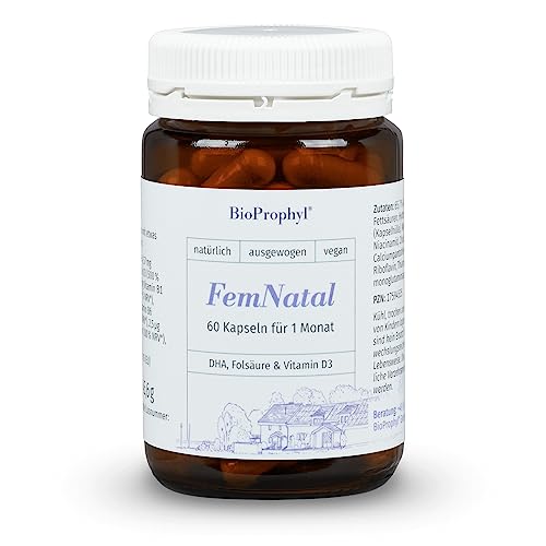 BioProphyl® FemNatal für eine gesunde Schwangerschaft - 60 pflanzliche Kapseln