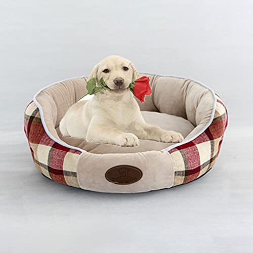 Runde Haustier Bett Plüsch Winter Katze Bett Hund Bett Schlafen Haus Sofa Bett Warme Hund Bett Jumbo Pet Kissen für Small Medium Large Hunde Katzen Innen