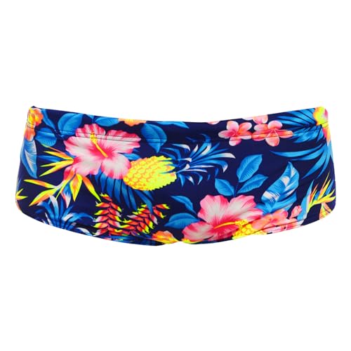 FUNKY TRUNKS Herren Badehose Schwimmhose Swimwear Trunks In Bloom, Farbe:Mehrfarbig, Artikel:-In Bloom, Größe:S