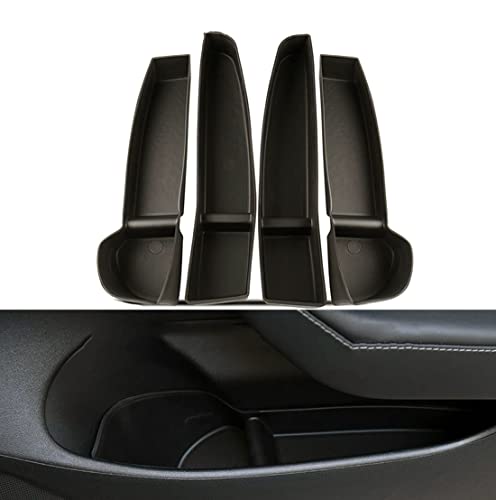 Auto TüRgriff Tasche SeitentüR Organizer Aufbewahrungsbox FüR AutotüR Armlehne Container Tablett FüR Tesla Model 3 2016-2020 2021 Innenraum Stauraum ZubehöR