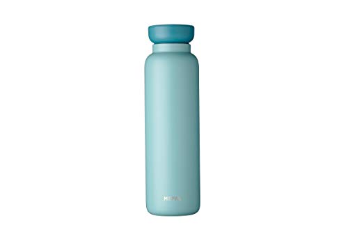 Mepal Ellipse Thermosflasche zur Erhaltung der Temperatur von Getränken. Ideal zum Mitnehmen im Auto, auf der Arbeit, am Strand usw. Fassungsvermögen: 900 ml. Farbe: Nordic Green