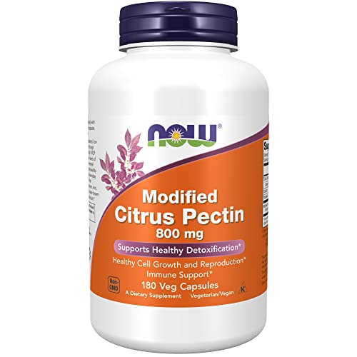 Now Foods Modified Citrus Pectin 800 mg-180 Vegetable Capsules