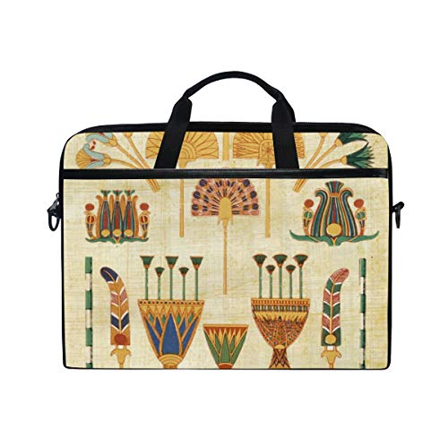 LUNLUMO Ancient Egyptian Elements Laptop- und Tablettasche, robust, für Business/Uni/Damen/Herren