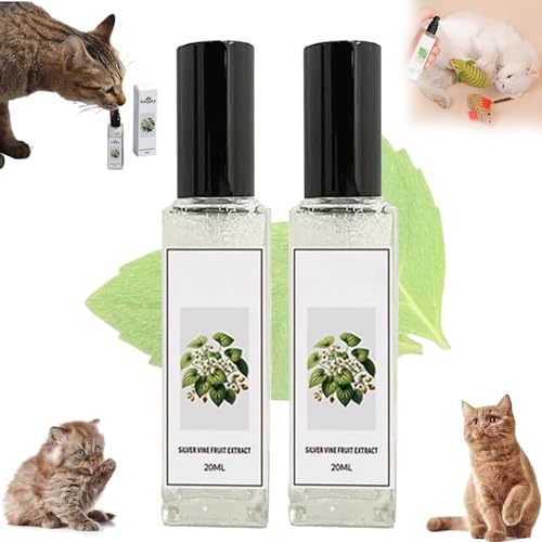 AUWIRUG Herbal Cat Joy, Herbal Cat Joy Spray, Celery Pets Herbal Cat Joy, Kitty Joy Spray, Catnip Spray, Celery Pets Catnip Spray, Cat Calming Spray (2PCS)
