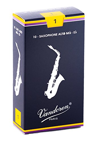 Vandoren SR211 Traditionell Alt Saxophon Blätter - 10 Einheiten