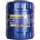 1 x 20L MANNOL Hydro ISO 46 / Hydrauliköl HLP (2,98€/L)