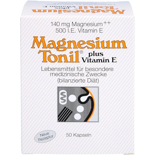 MAGNESIUM TONIL plus Vitamin E Kapseln 50 St