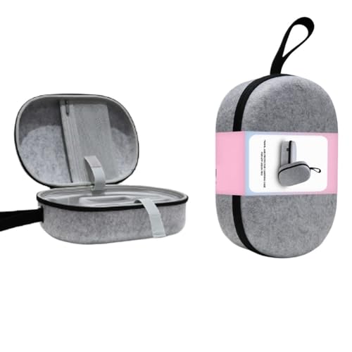 JLANDA Tragbare Schutztasche Reise Tragetasche Für Apple Vision Pro Headset Hard Storage Box Für Apple Vision Pro VR Zubehör (Color : Felt Style)