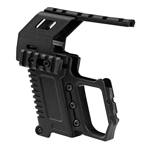 OAREA Taktische Pistole Glock Schiene Basis Ladesystem Pistole Carbine Kit Schnell Nachladen Glock Halterung Für Glock Serie G17 18 19