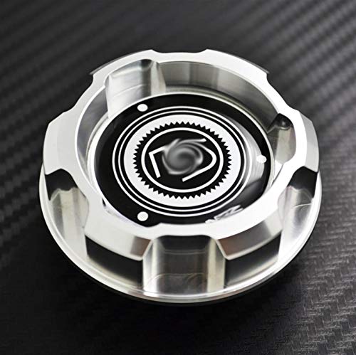 YJDTYM Aluminium-Motoröldeckel/Fit for Mazda RX7 RX8 323 / Fit for Familia BP 1.8L / Fit for Protege FSDET Miata MX5 MX5 (Color : Silver)