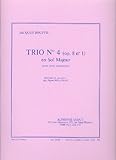 Trio sol majeur no.4 opus.8,1: por 3 clarinettes