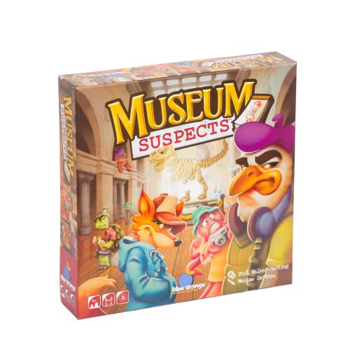 Blue Orange Museumsverdächtige | Gesellschaftsspiel | ab 8 Jahren | 2-4 Spieler | 20 Minuten Spielzeit