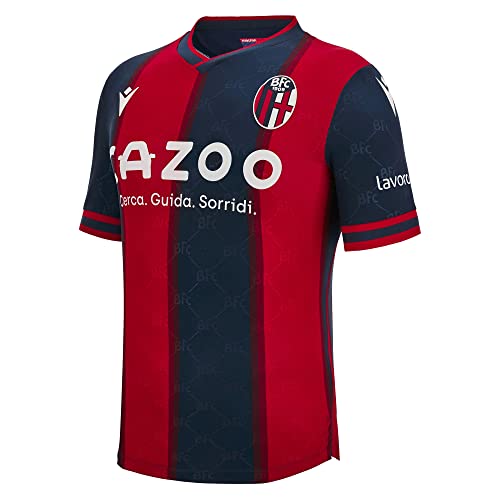 Macron Trikot Home Bologna FC 2022/23 Heimtrikot, rot, L