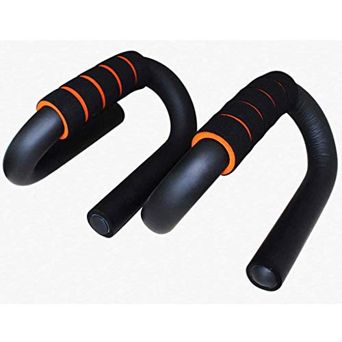 Push-up bracket -Push Up Bars - Strong Chrome Steel Pushup Stands with Comfortable Foam Grip and Non-Slip Bars in Choice o