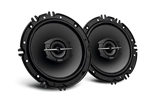 Sony XS-GTF1639 16cm 3-Wege Koaxial-Lautspecher mit 270 Watt Maximalleistung (schwarz, 2 Stück)