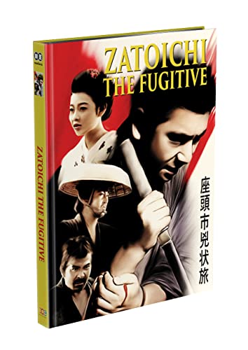 ZATOICHI THE FUGITIVE (Zatoichi 4) - 2-Disc Mediabook Cover A (Blu-ray + DVD) Limited Edition