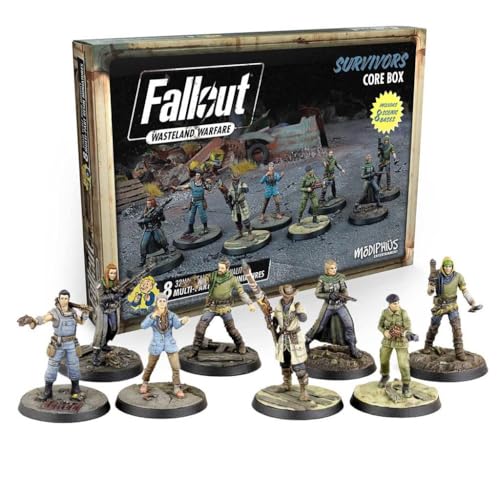 Modiphius Entertainment Fallout: Wasteland Warfare - Survivors Core Box - Englisch