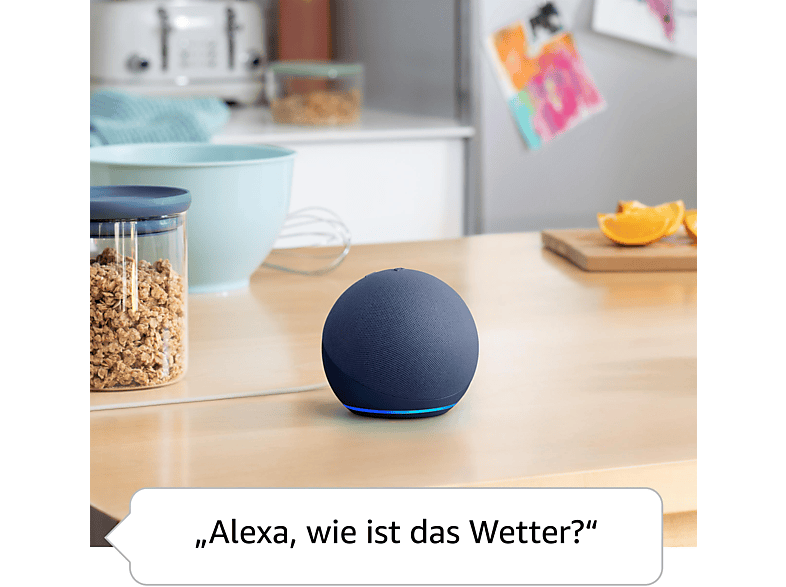 AMAZON Echo Dot (5. Generation, 2022), mit Alexa, Smart Speaker, Tiefseeblau 2