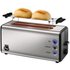 UNOLD 38915 Toaster Onyx Duplex Schwarz-Edelstahl Doppellangschlitz-Toaster