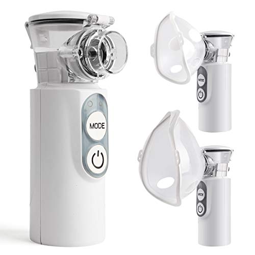 URYOUTH Inhalator Vernebler Set - Neue Version Inhalationsgerät für Atemwegserkrankungen wirksam