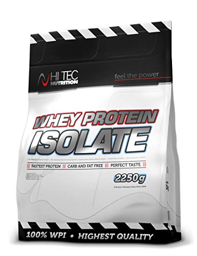 Hi Tec Nutrition - Whey Protein Isolat - 100% Whey Isolate - BCAA - 2250g Geschmack Schoko