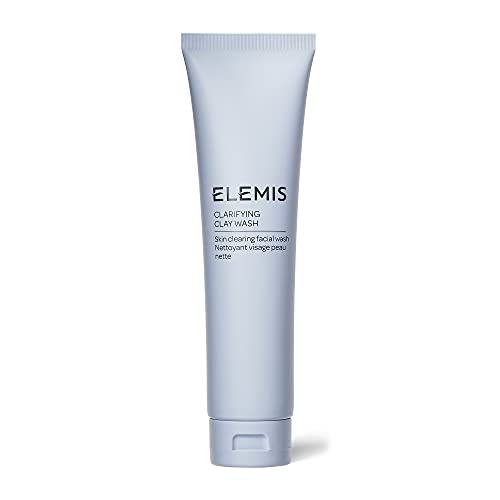 ELEMIS Clarifying Clay Wash, Gesichtsreiniger auf Tonerdebasis zur Tiefenreinigung, Entschlackung und Balance, Sanfte Hautreinigung, 150ml