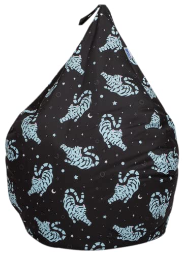 Delsit Kindersitzsack BeanBag - Sitzsack Kinder mit EPS-Perlen Füllung - Kindersitz mit Abnehmbarem Bezug - Baby Sitzsack Jungen- Sitzsack Kinder Mädchen - 9 Monate bis 6 Jahre - TEX8-2302