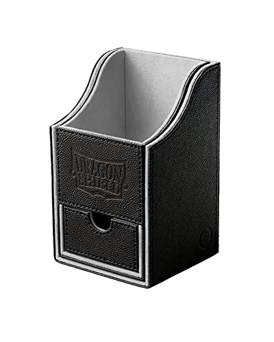 Arcane Tinmen ApS ART40201 Dragon Shield: Nest Box + mit Würfelschublade Black/Light Grey (Staple), Mehrfarbig