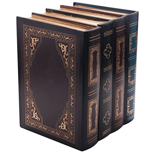 Tomshi Falsche Buchbox Vintage Aufbewahrung Requisiten Buch Schmuck Aufbewahrung Verpackung Lernbuch Ornamente Klassisch Dekorativ