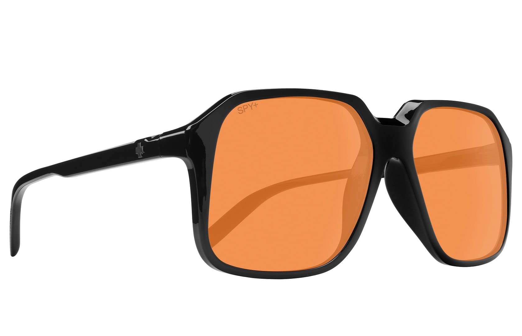 SPY OPTICS - Hot Spot Black - Orange, Sonnenbrille, Large, Unisex Erwachsene