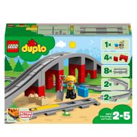 LEGO® DUPLO Eisenbahnbrücke und Schienen 10872