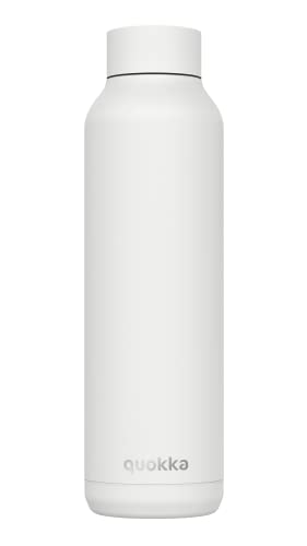 Quokka SOLID WHITE | THERMOSFLASCHE AUS EDELSTAHL 630 ML