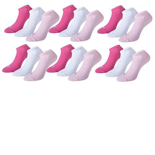 Puma Herren Unisex Socken Plain, 3er Pack, Rosa (Pink Lady), Gr. 35-38