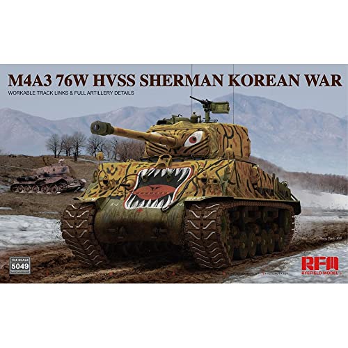 Rye Field Model M4a3 Modellbau, 76 W, Hvss Sherman Korean War