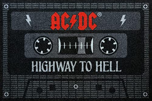 Close Up AC/DC Fußmatte Tape Kassette